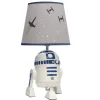 Lambs &amp; Ivy - Candeeiro Clássico Star Wars com Cortina e Lâmpada
