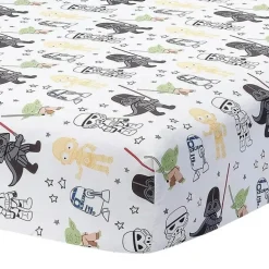 Lambs &amp; Ivy - Clássico Conjunto de Berço 3Pk para Berço, Yoda/Darth Vader