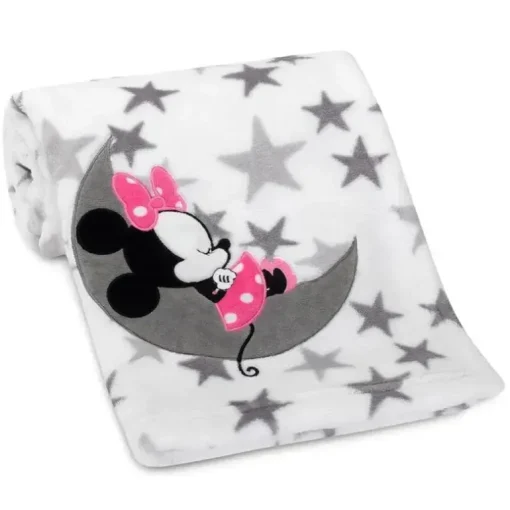 Lambs &amp; Ivy - Cobertor Disney Minnie Baby Star Nite