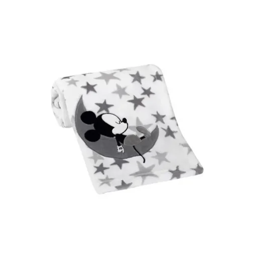 Lambs &amp; Ivy - Cobertor Disney Mickey Baby Star Nite