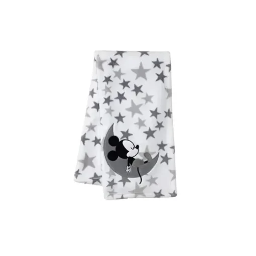 Lambs &amp; Ivy - Cobertor Disney Mickey Baby Star Nite