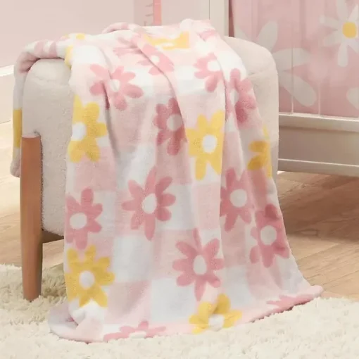 Lambs &amp; Ivy - Cobertor Daisy Dreams