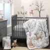 Lambs &amp; Ivy - Conjunto de cama de bebê de 3 peças, Deer Park
