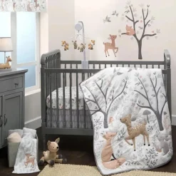 Lambs &amp; Ivy - Conjunto de cama de bebê de 3 peças, Deer Park