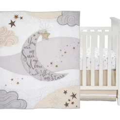 Lambs &amp; Ivy - Conjunto de roupa de cama para berço Goodnight Moon 3Pk