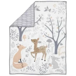 Lambs &amp; Ivy - Conjunto de cama de bebê de 3 peças, Deer Park
