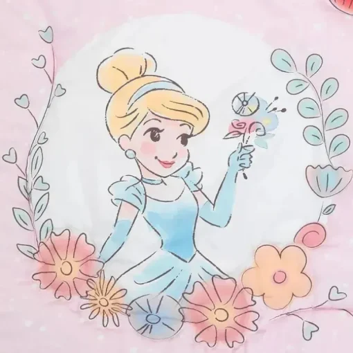 Lambs &amp; Ivy - Conjunto de cama para berço de bebê com 3 peças das princesas da Disney