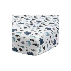 Lambs &amp; Ivy - Conjunto de cama para berço de bebê Disney Forever Pooh 3Pk, azul