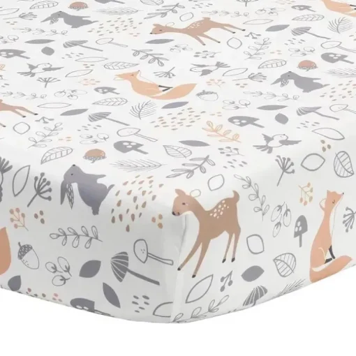 Lambs &amp; Ivy - Conjunto de cama de bebê de 3 peças, Deer Park
