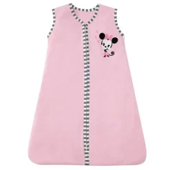 Lambs &amp; Ivy - Conjunto de cama para berço de berçário da Disney Baby Minnie Mouse, 4 unidades, rosa
