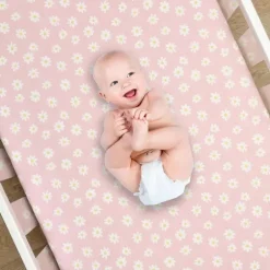 Lambs &amp; Ivy - Conjunto de cama de 3 peças, Daisy Dreams