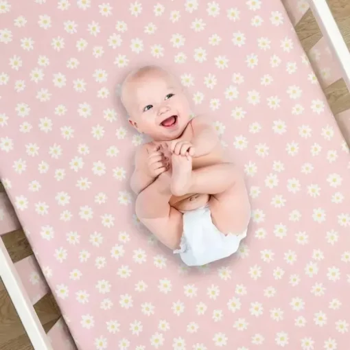 Lambs &amp; Ivy - Conjunto de cama de 3 peças, Daisy Dreams