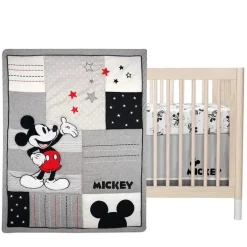 Lambs &amp; Ivy - Conjunto de cama mágico Mickey Mouse 3 peças