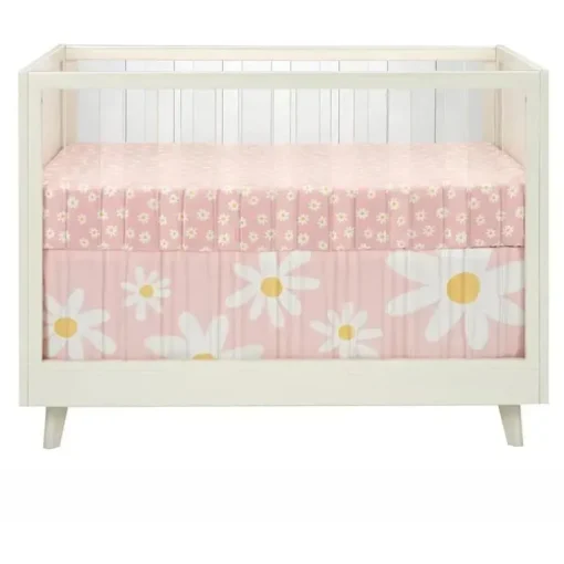 Lambs &amp; Ivy - Conjunto de cama de 3 peças, Daisy Dreams
