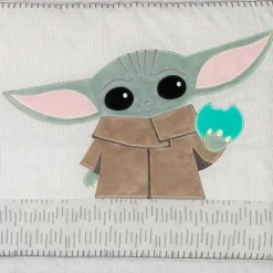 Lambs &amp; Ivy - Conjunto de cama para berço de bebê 3Pk Star Wars The Child Baby Yoda