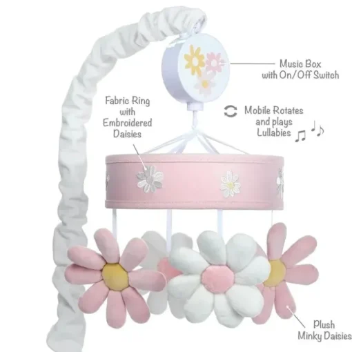 Lambs &amp; Ivy - Daisy Dreams Musical Móvel