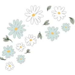 Lambs &amp; Ivy - Decalques de Parede Sweet Daisy