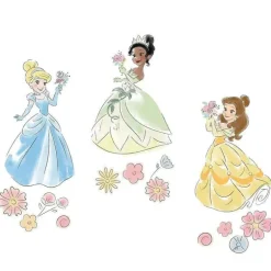 Lambs &amp; Ivy - Decalques de parede das Princesas da Disney