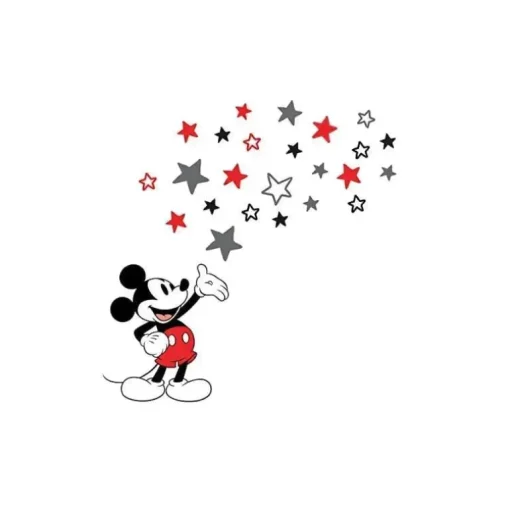 Lambs &amp; Ivy - Decalques de parede mágicos do Mickey Mouse