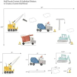 Lambs &amp; Ivy - Decalque de Parede Zona de Construção