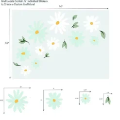 Lambs &amp; Ivy - Decalques de Parede Sweet Daisy