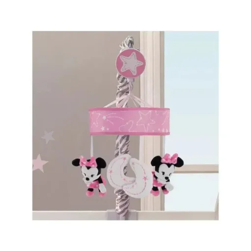 Lambs &amp; Ivy - Disney Minnie Baby Star Mobile