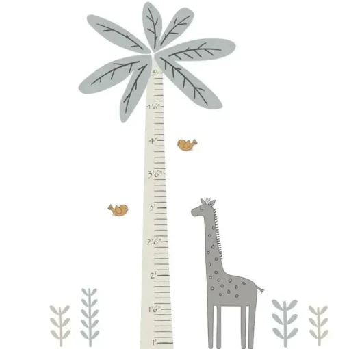 Lambs &amp; Ivy - Gráfico de crescimento Adesivos de parede, Aventura na selva