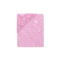 Lambs &amp; Ivy - Lençol Disney Minnie Baby Star para Berço