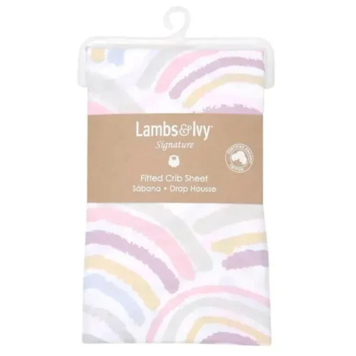 Lambs &amp; Ivy - Lençol para Bebês, Arco-íris