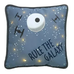 Lambs &amp; Ivy - Light Up Pillow Galaxy, Stars Wars Millennium Falcon