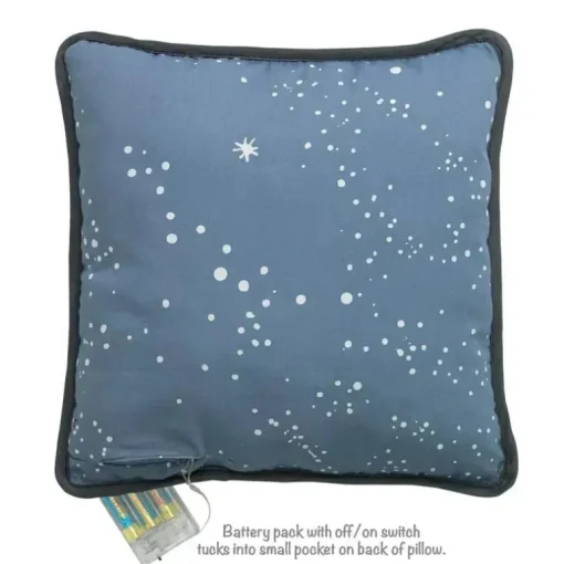 Lambs &amp; Ivy - Light Up Pillow Galaxy, Stars Wars Millennium Falcon