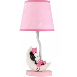 Lambs &amp; Ivy - Luminária Disney Minnie Baby Star Nite
