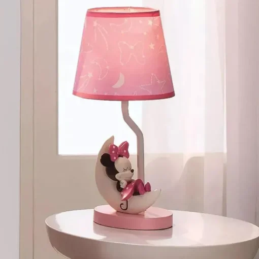 Lambs &amp; Ivy - Luminária Disney Minnie Baby Star Nite