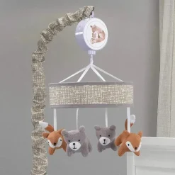 Lambs &amp; Ivy - móbile musical para berço de bebê, floresta pintada