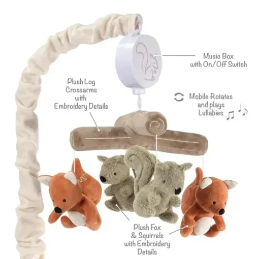 Lambs &amp; Ivy - Musical Móvel Treetop Fox