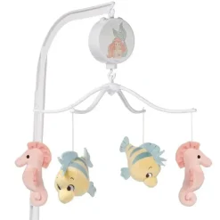 Lambs &amp; Ivy - Originals para dormir Disney Baby A Pequena Sereia Brinquedo musical para berço de bebê