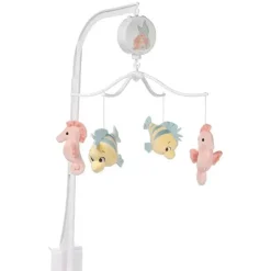 Lambs &amp; Ivy - Originals para dormir Disney Baby A Pequena Sereia Brinquedo musical para berço de bebê