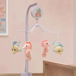 Lambs &amp; Ivy - Originals para dormir Disney Baby A Pequena Sereia Brinquedo musical para berço de bebê
