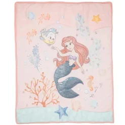 Lambs &amp; Ivy - 3Pk Bedtime Originals Disney Baby A Pequena Sereia Conjunto de Cama para Berço