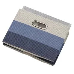 Lambs &amp; Ivy - Recipiente de armazenamento dobrável Blue Ombre