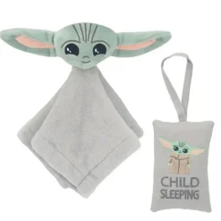 Lambs &amp; Ivy - The Child Baby Yoda conjunto de travesseiros e cobertor de segurança