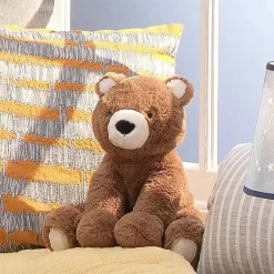 Lambs &amp; Ivy - urso de pelúcia marrom Sierra Sky brinquedo de pelúcia, Wally