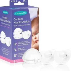 Lansinoh - protetor de mamilo 2Pk para amamentação 24 MM