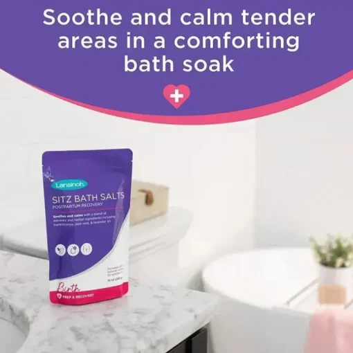 Lansinoh - Sais de banho de assento essenciais pós-parto 10 oz