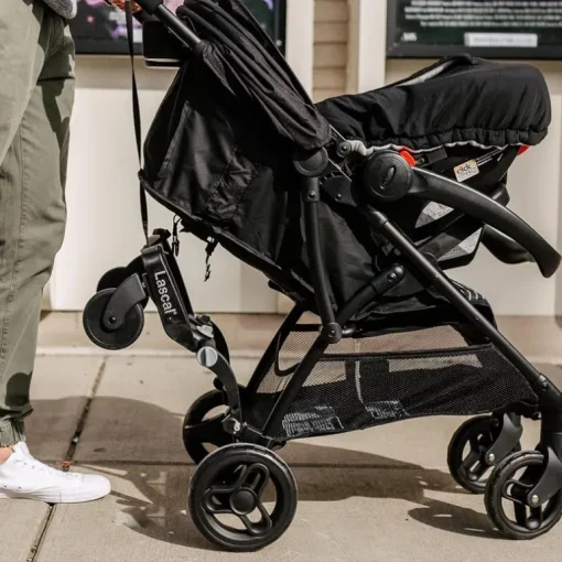 Lascal BuggyBoard Maxi Preto | Prancha universal para carrinho de passeio