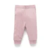 Leggings Pure Baby - Baby Girl Rib, Lavanda