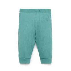 Leggings Pure Baby - Baby Boy Rib, Verde Musgo