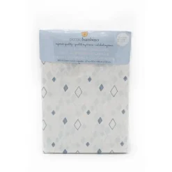 Lençóis de berço de diamante azul Piccolo Bambino