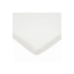 Lençol de Berço American Baby Supreme Jersey, Branco