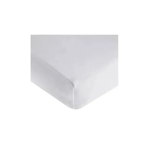 Lençol de berço americano bebê Heavenly macio em chenille, branco